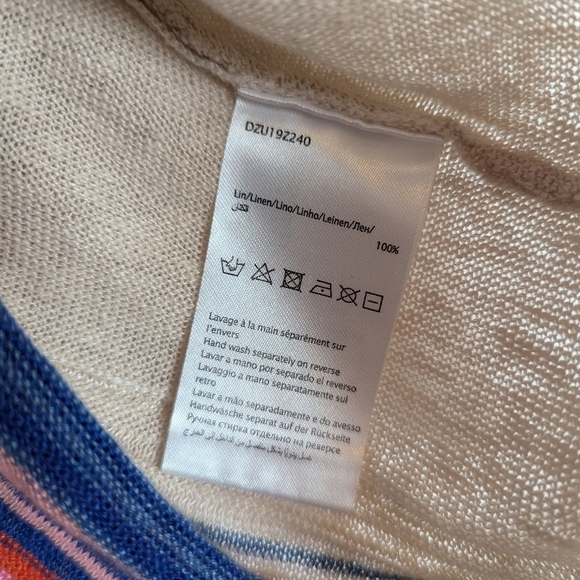 Gerard Deral Striped Linen Sweater - Picture 3 of 4